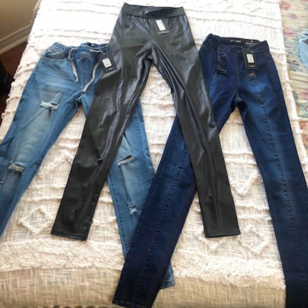 JEANS..BLUE & BLACK